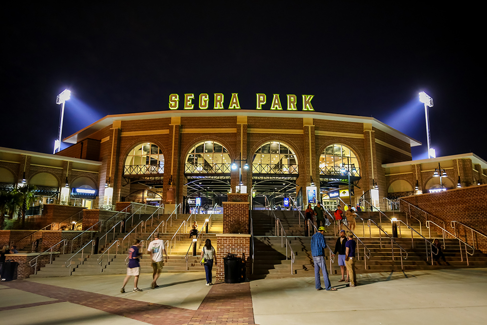 exterior of Segra Park