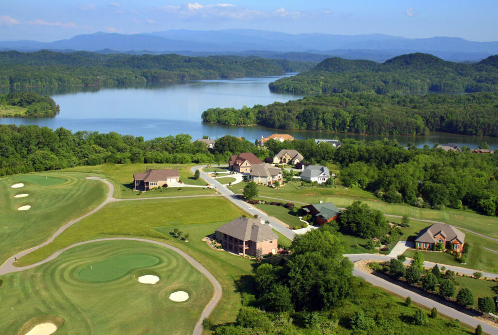 The Links golf course by Tellico Lake 