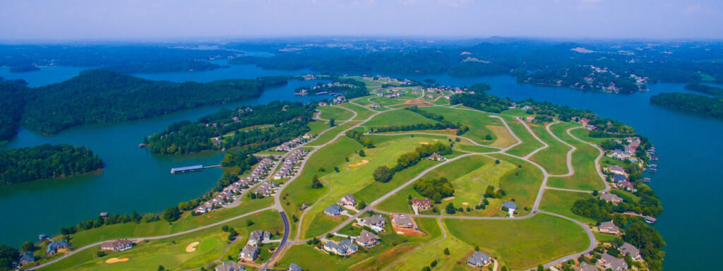 Rarity bay golf course by Tellico Lake 